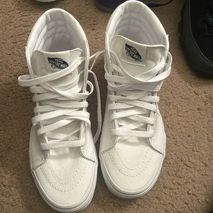 Hightop White Vans NEW